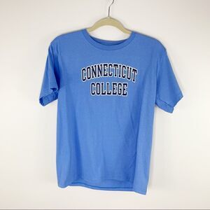 Champion Connecticut College Light Blue Youth T-Shirt‎ New With Tag